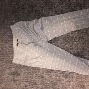 NWOT H&M Checkered Joggers (Lightweight)